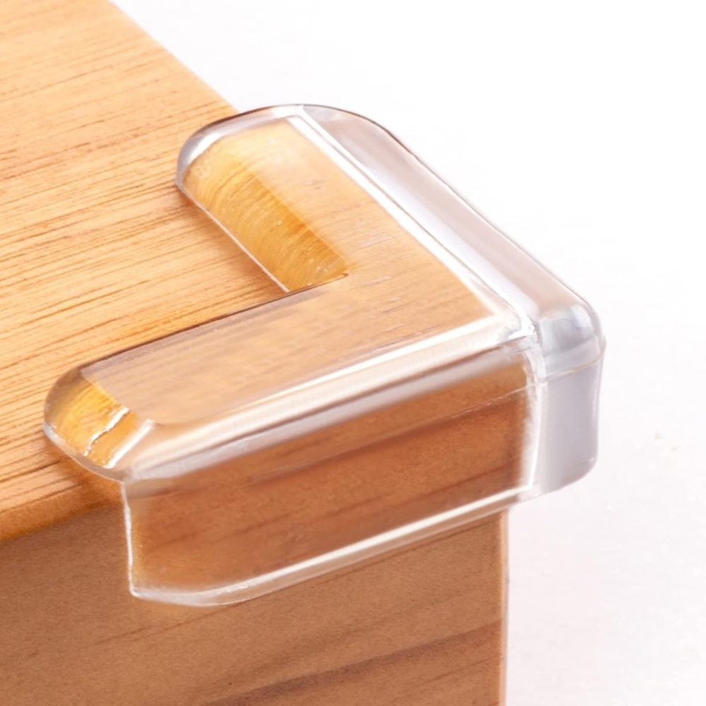 Skyla Clear Corner Guards for Furniture & Sharp Corners - 12 Pack